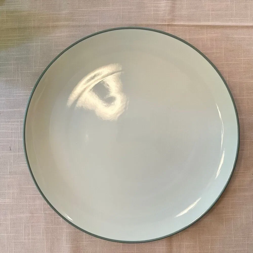 Noritake Colorwave Green 12 Inch Round Platter Chop Plate